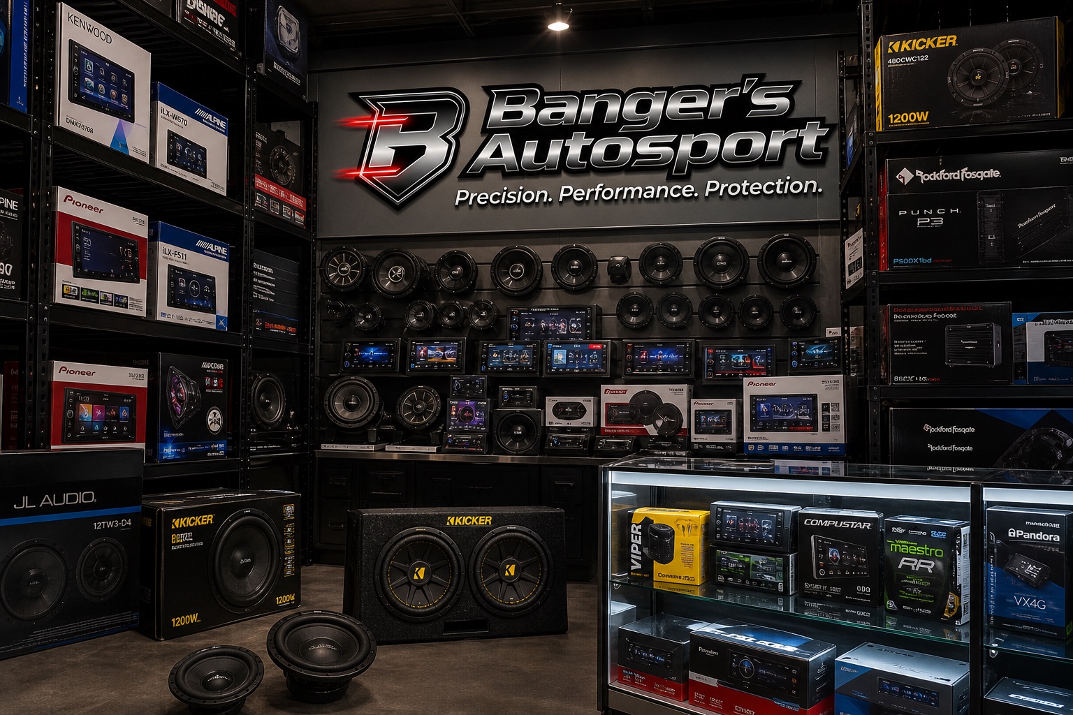 Bangers Auto Sport Car Audio Amplifiers car audio category